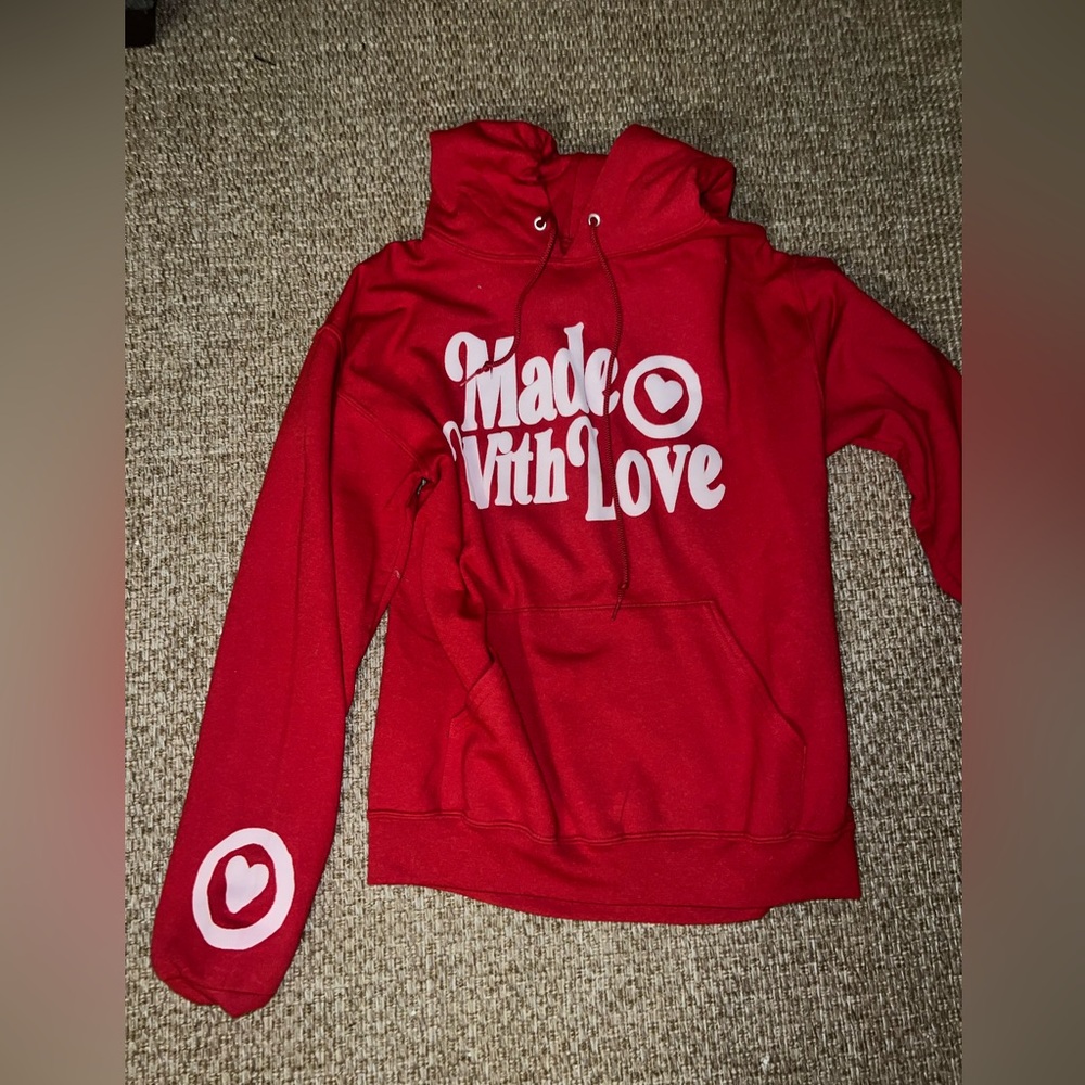 Made with love hoodie size Medium - from local small business
